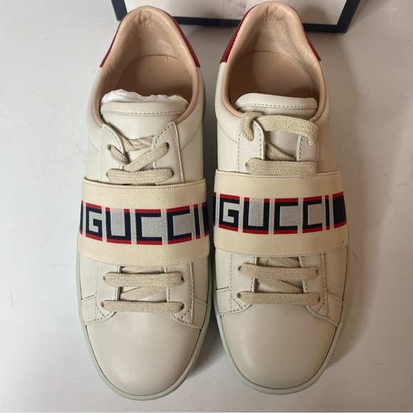 Gucci Ace Sneakers Elastic Band 5.5 NWT - Picture 6 of 10